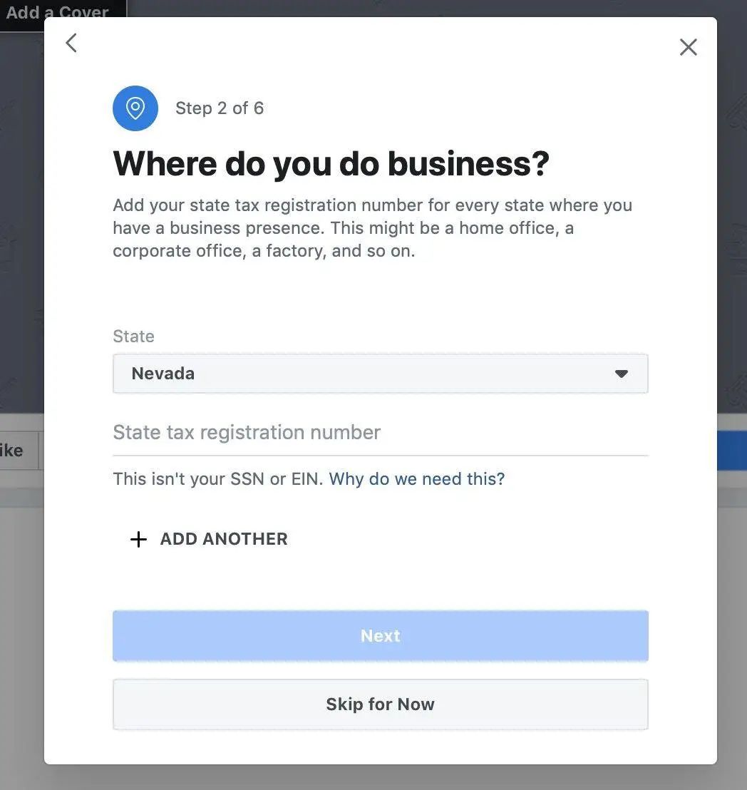 Facebook开店流程图文教程，需要什么资料