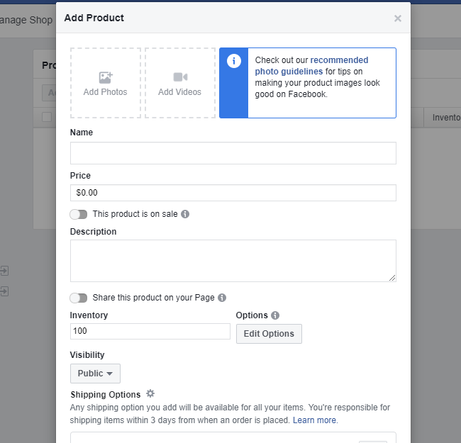Facebook开店流程图文教程，需要什么资料