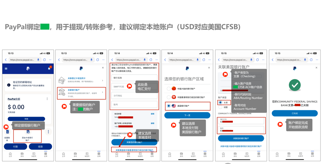 PayPal如何绑定国内银行卡，PayPal提现手续费