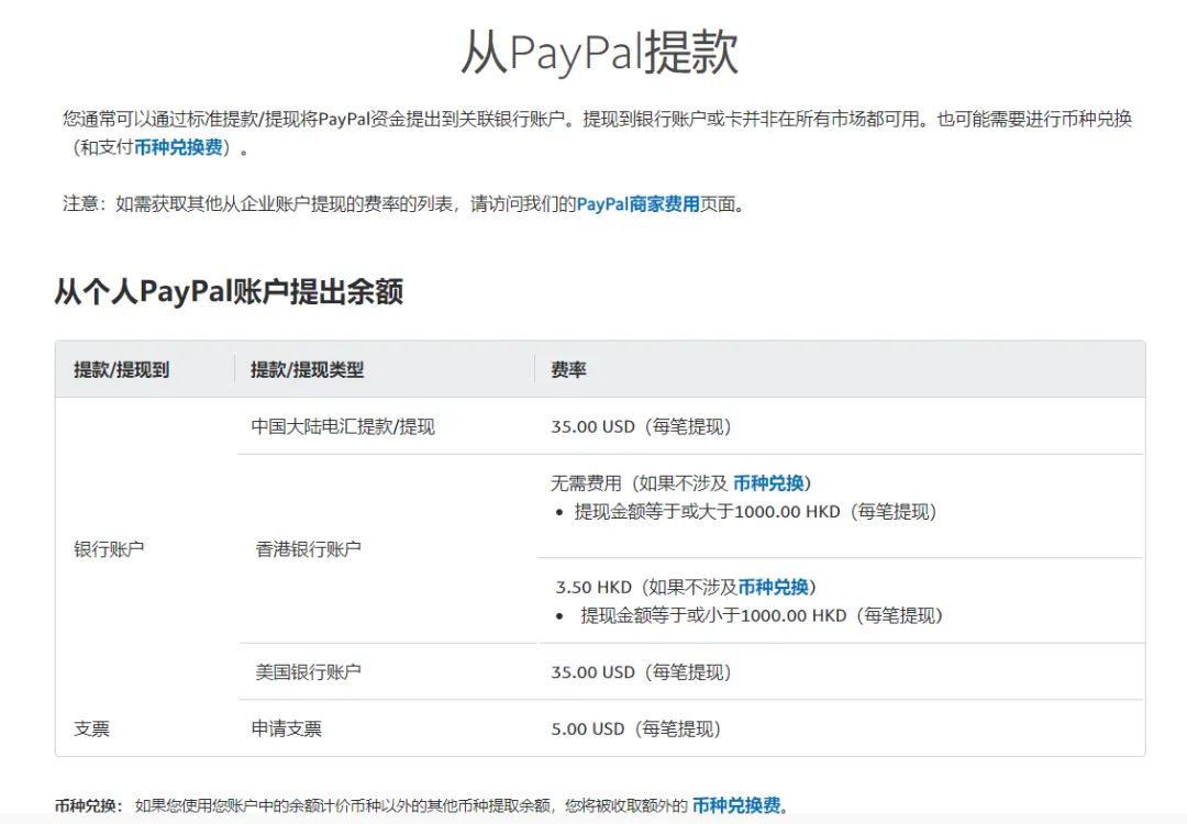 PayPal如何绑定国内银行卡，PayPal提现手续费