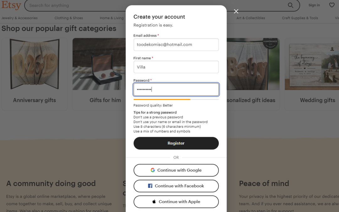 Etsy入驻条件，Etsy开店所需资料及详细流程